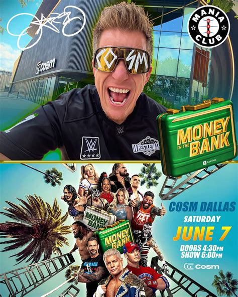 Wwe Money In The Bank At Cosm Dallas Was Epic The Mania Club Showed Out Big And Was Present On Every Level Of The Facility Even Big President Ashontay Owens Came In Wwe Money In The Bank At Cosm Dallas Was Epic The Mania Club Showed Out Big And Was Present On Every Level Of The Facility Even Big President Ashontay Owens Came In