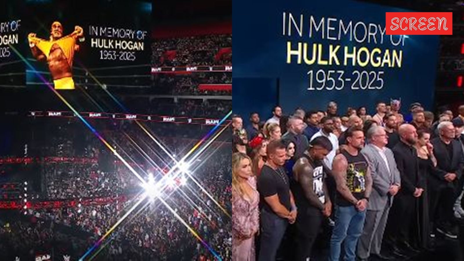 Wwe Superstars Pay Tribute To Hulk Hogan On Monday Night Raw Legendary Wrestler S Son Nick Attends Event Watch Hollywood News The Indian Express Wwe Superstars Pay Tribute To Hulk Hogan On Monday Night Raw Legendary Wrestler S Son Nick Attends Event Watch Hollywood News The Indian Express